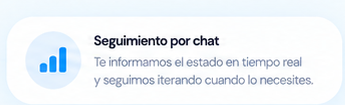 Seguimiento por chat